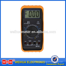 digital multimeter ce MY62 with buzzer temperature